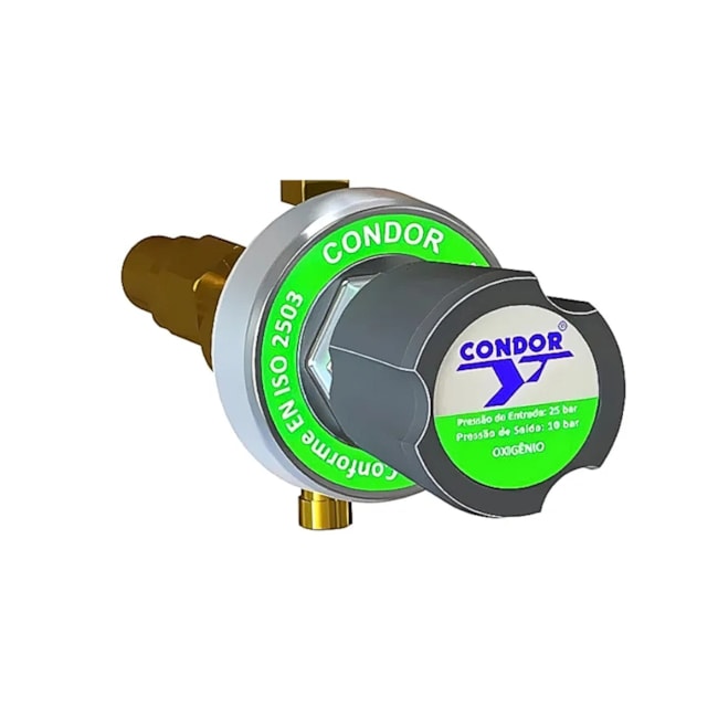 Regulador de Pressão Oxigênio para Cilindros 107MH HD S 10 OX 405132 CONDOR-eb4ee196-2586-4435-8336-7cb4cb1d7c34