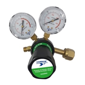 Regulador de Pressão Oxigênio para Cilindros 407782 CONDOR