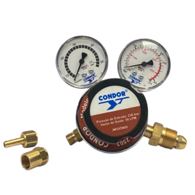 Regulador de Pressão para Cilindros 50 LPM HD G 50 ARG CONDOR-29b15c2d-80b3-4d2f-8b97-e2cffb33a164