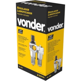 Regulador e Lubrificador 3/4'' RL 340 6248340001 VONDER