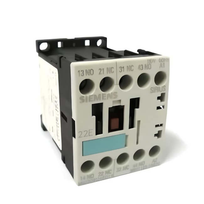 Rele Auxiliar Contator Bobina 110V 60Hz 2NA 2NF 3RH11221AG10 SIEMENS-54780f13-ead7-415f-a91b-5925d7e87635