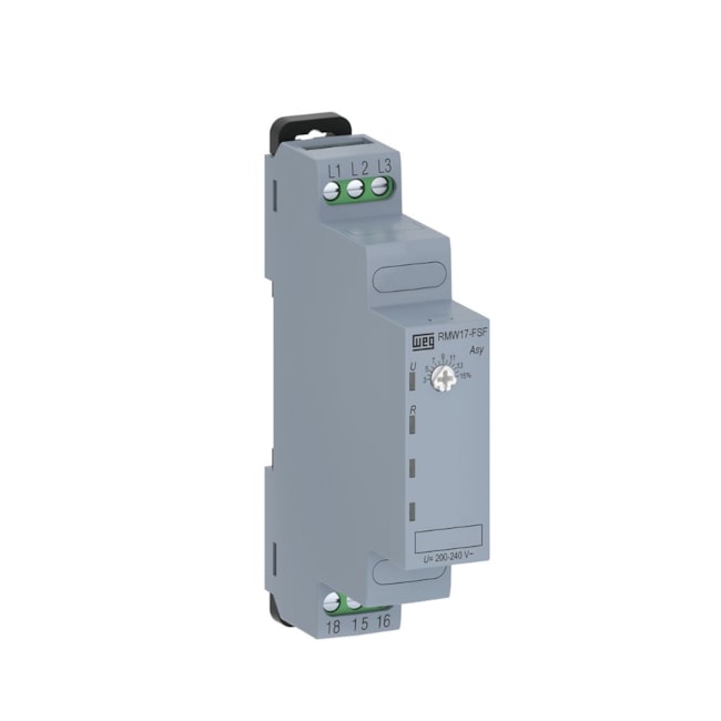 Relé de Monitoramento Falta/Sequência de Fase 200-240V RMW17-FSF01D65 WEG-8ffa007e-b6f2-4306-ab7f-7d31c3eb1e1e