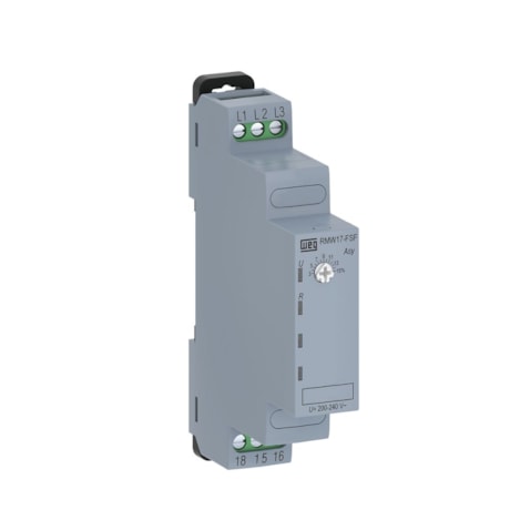 Relé de Monitoramento Falta/Sequência de Fase 380-480V RMW17-FSF01D97 WEG