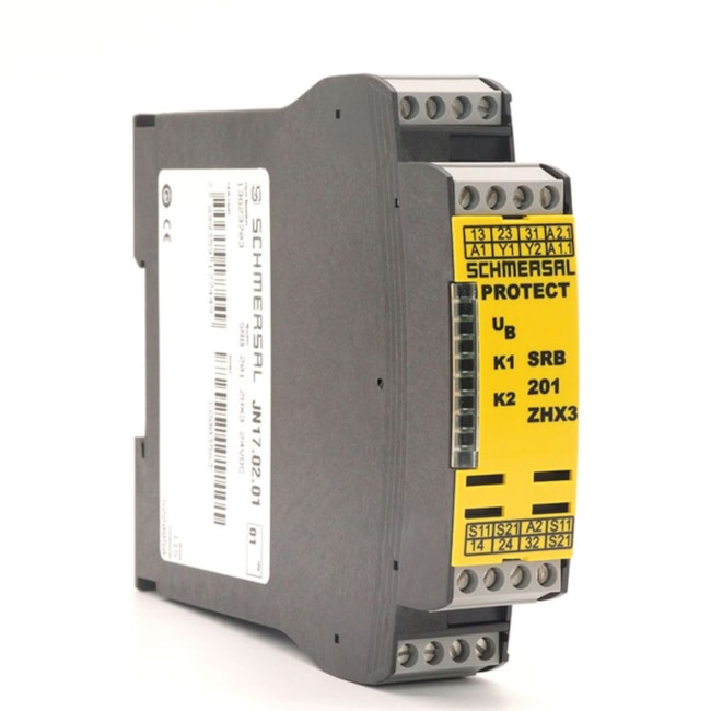 Relé de Segurança 24VAC/VDC 2NA+1PNP SRB 201 LC ACE SCHMERSAL-e5f1ab2e-2083-408d-89e0-8f8c2f71fcce