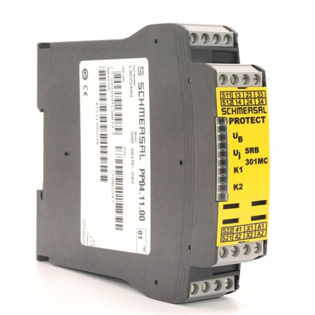 Relé de Segurança 24VAC/VDC SRB 301MC ACE SCHMERSAL-0779fc0d-f402-464b-8c27-fc98c315f299