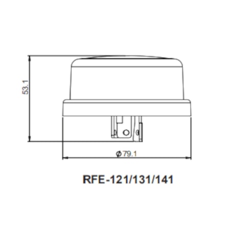 Relé Fotoeletrônico/Fotocélula 1.000W Bivolt com Conector sem Base RFE-131 6POP 13626 MARGIRIUS-5165de07-894b-4f58-9f15-ee0712531e15