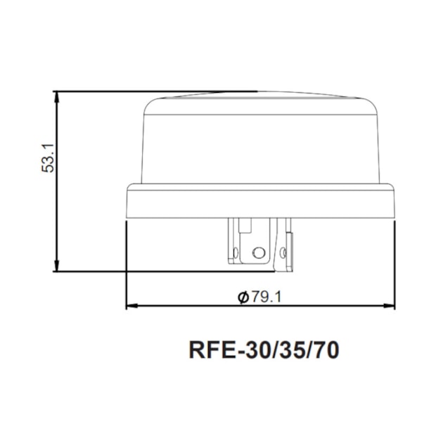 Relé Fotoeletrônico/Fotocélula 1.000W Bivolt Temporizador 4 ou 6 Horas com Conector sem Base RFE-70 6PAP 13918 MARGIRIUS-66d58b46-9607-4054-b5a9-398d59fee06e