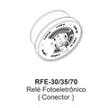 Relé Fotoeletrônico/Fotocélula 1.000W Bivolt Temporizador 4 ou 6 Horas com Conector sem Base RFE-70 6PAP 13918 MARGIRIUS