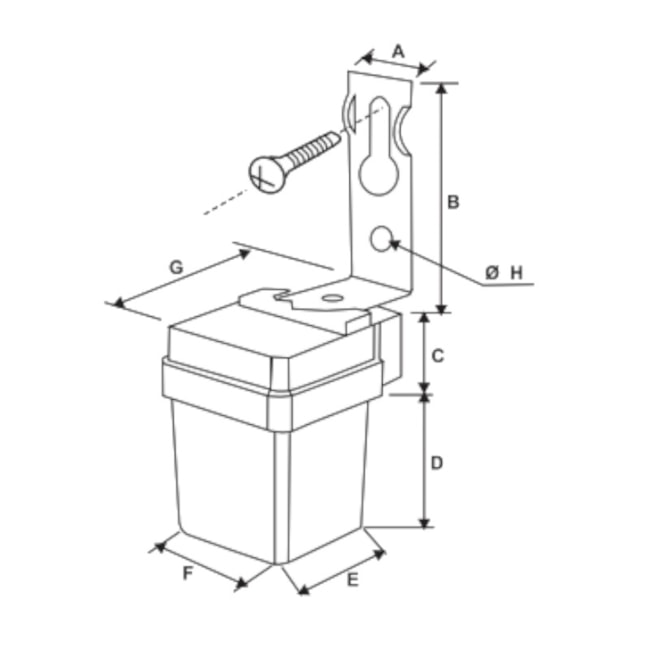 Relé Fotoeletrônico/Fotocélula 1.200W Bivolt com Base RF0314 DECORLUX-11040e40-6e02-4648-885c-f4d52b2e3d59