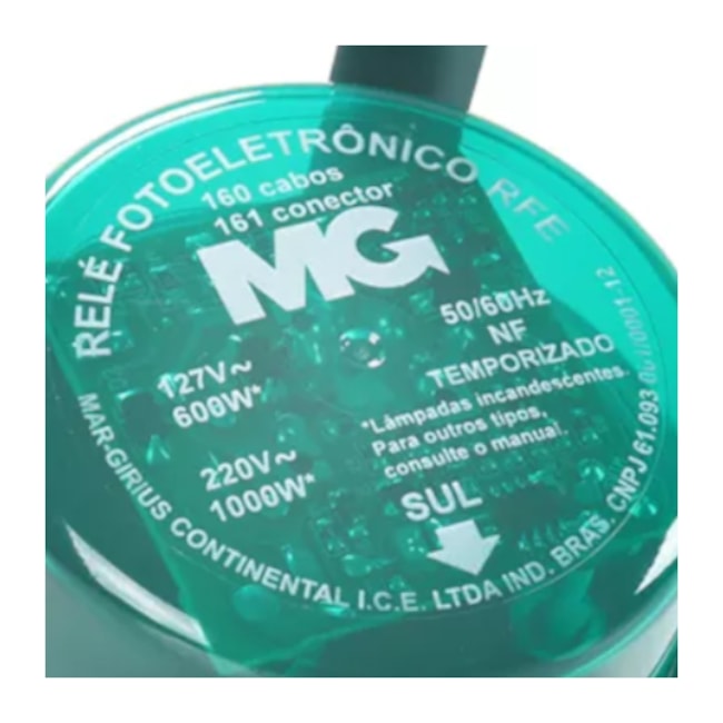 Relé Fotoeletrônico Temporizador 1000W 1/12 Horas Conector RFE-161 6PTP MARGIRIUS-c50ad3c7-5aac-4395-b1ed-ccb0d6c83cc7