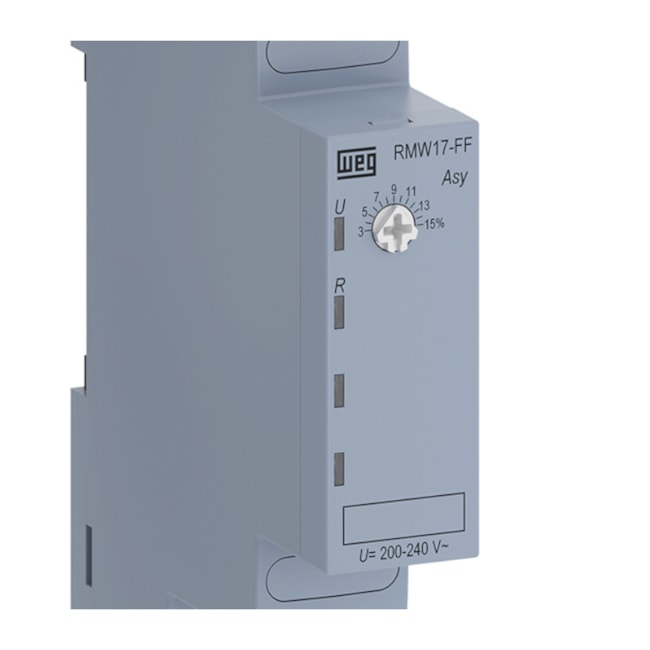 Relé Monitoramente Falta Fase 5A 480V 1NA+1NF RMW17-FF01D97 WEG-17e2d35b-c3cb-4f2b-95fd-8699ffd99534