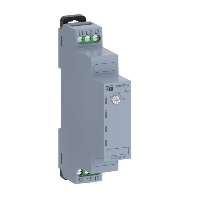 Relé Monitoramente Falta Fase 5A 480V 1NA+1NF RMW17-FF01D97 WEG-2392b0f6-5700-4130-a8c4-e57b7afbb0f2