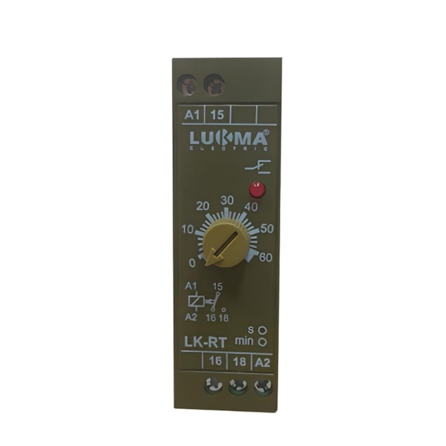 Relé Temporizador 0-15 Seg 220V LK-RT LUKMA-3788911e-e922-4e11-bee0-06af4678bba6