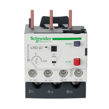 Relé Térmico 1.6 - 2.5A 1NA+1NF TESYS D LRD07 SCHNEIDER-be92f7b3-51d3-4182-ba43-6e5b7f0d2e2d