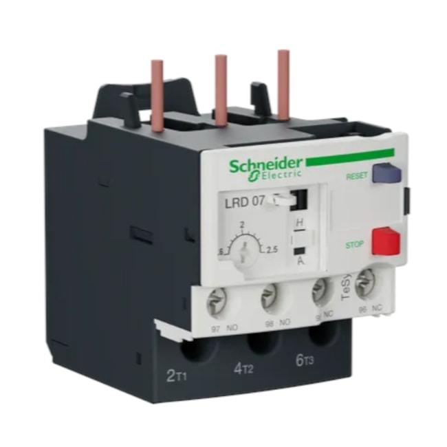 Relé Térmico 1.6 - 2.5A 1NA+1NF TESYS D LRD07 SCHNEIDER-c1bb5c96-10c9-4291-b948-d4722cf53e51