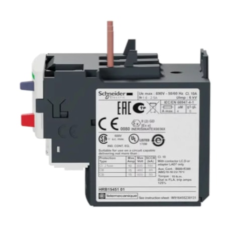 Relé Térmico 1.6 - 2.5A 1NA+1NF TESYS D LRD07 SCHNEIDER-5b0249a7-e566-42d2-b046-36ac51e74162
