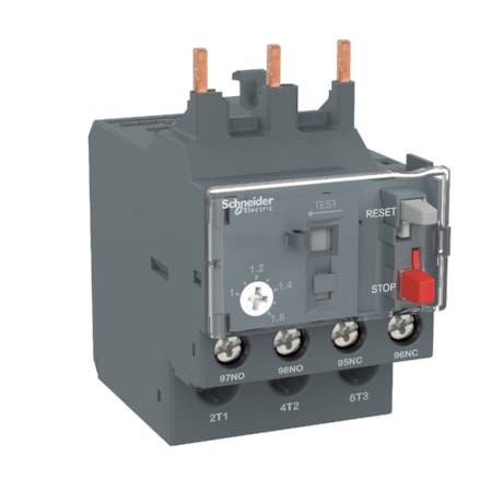 Relé Térmico 12 - 18A 1NA + 1NF TESYS E LRE21 SCHNEIDER