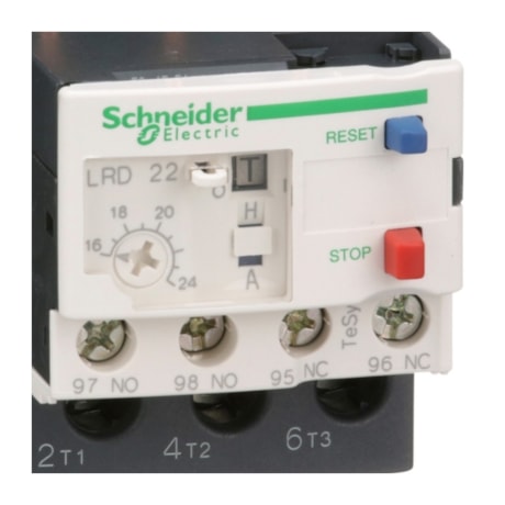 Relé Térmico 16 - 24A 1NA+1NF TESYS D LRD22 SCHNEIDER-55c1b119-0d26-426b-81aa-5eee87265114