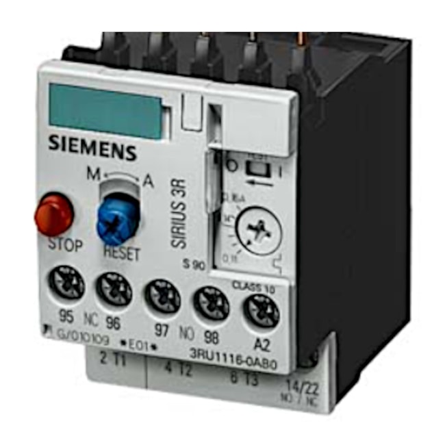 Relé Térmico 2.2 - 3.2A 3RU11161DB0 SIEMENS-f89920cf-ac48-4f90-b510-3a7dacb3a0e7