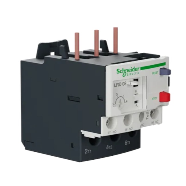 Relé Térmico 2.5 - 4A 1NA+1NF TESYS D LRD08 SCHNEIDER-79b57bcf-0150-4445-ad3d-1d36850e54ae