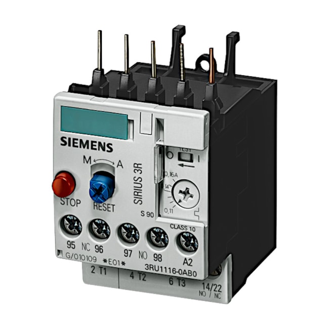 Relé Térmico 4.5 - 6.3A 3RU11161GB0 SIEMENS-90faa973-1a21-4640-b69d-c60c7500941f