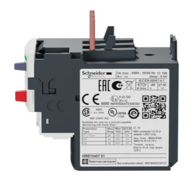 Relé Térmico 4 - 6A 1NA+1NF TESYS D LRD10 SCHNEIDER-df55d006-7634-466d-b405-a04c30255966