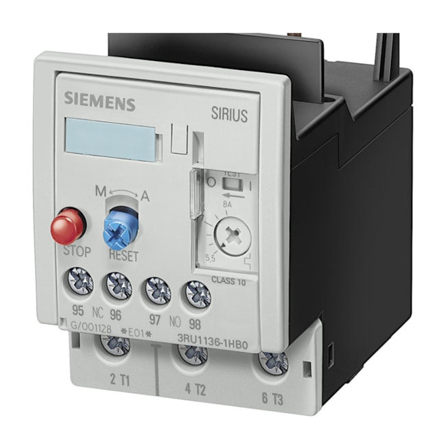 Relé Térmico 5.5 - 8A 3RU11361HB0 SIEMENS-5674c0f2-c47d-485f-8bd9-2fcc93746632