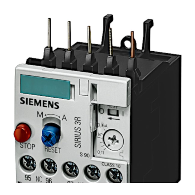 Relé Térmico 9 - 12A 3RU11161KB0 SIEMENS-39fd7833-4c64-4827-a9a1-bd45e533a08d