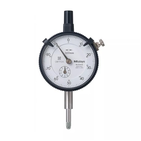 Relógio Comparador 10mm/0.01mm a Prova D'Água 2046S-60 MITUTOYO
