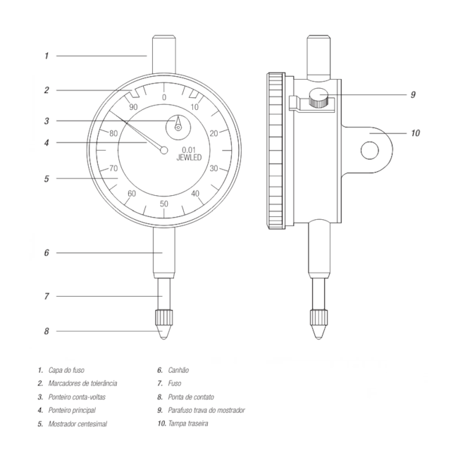 Relógio Comparador 10mm 0.01mm sem Orelha 506.700 KINGTOOLS-bf57fba0-b801-435d-aa6b-266b656a4b24