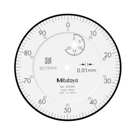 Relógio Comparador Analógico 20mm 0,01mm 2050A MITUTOYO-76be4ee5-7dd3-4278-8f09-238ad08001ce