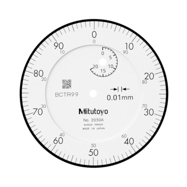 Relógio Comparador Analógico 20mm 0,01mm 2050A MITUTOYO-e03e6c31-566e-4f55-a380-606161e13dbf