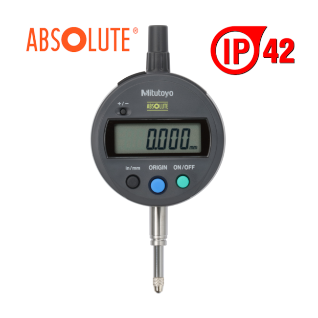 Relógio Comparador Digital 12,7mm 0,001mm ID-SX Tampa Com Orelha ABSOLUTE 543-791-10 MITUTOYO-55efcb7a-5d1d-4d72-a582-0d48a7975c66