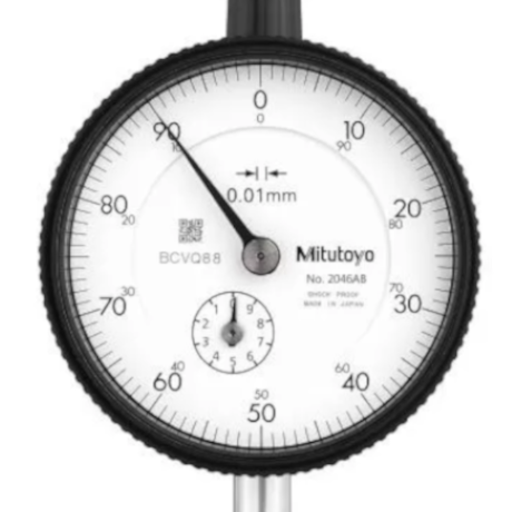 Relógio Comparador Padrão 10mm 0,01mm com Tampa Lisa 2046AB MITUTOYO-1db9155b-c931-4d86-b4c1-7cd46db790eb