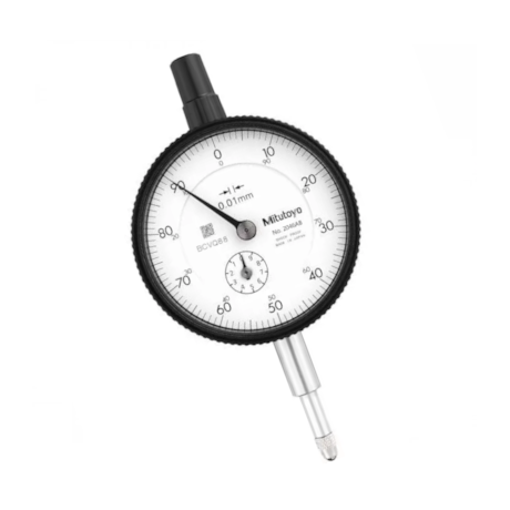 Relógio Comparador Padrão 10mm 0,01mm com Tampa Lisa 2046AB MITUTOYO-442f14dd-63fb-4b8c-95df-c8d4b03e90b4
