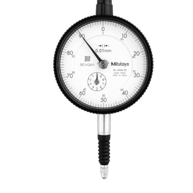 Relógio Comparador Tampa com Orelha 10mm/0.01mm 2046A-09 MITUTOYO-4444d081-7cbf-4538-8e3a-a2353c54c536