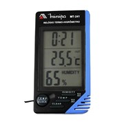 Relógio Termo Higrômetro Digital Interno/Externo 0º a 50ºC MT-241 MINIPA