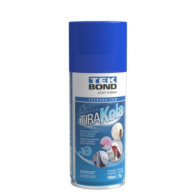 Removedor Adesivo Spray 100ml TIRA KOLA TEKBOND-3ed7cfc2-b61f-499f-a9c9-413423fbd436