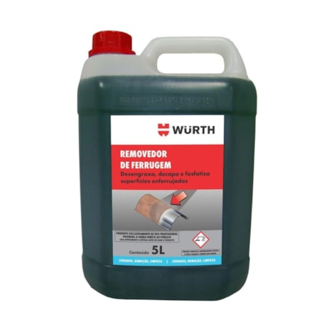 Removedor de Ferrugem 5 Litros 0890130261 WURTH