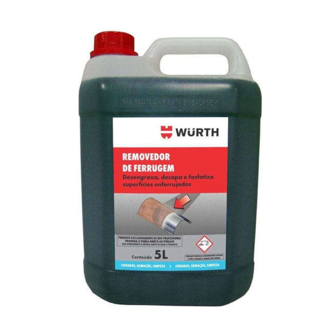 Removedor de Ferrugem 5 Litros 0890130261 WURTH-5393ff05-ada9-449f-be50-43666082fcf6