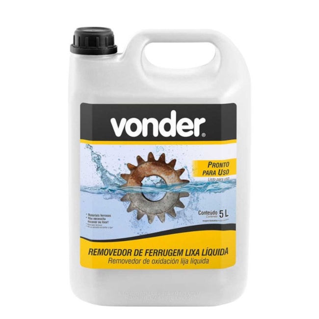 Removedor de Ferrugem 5 Litros 5180001050 VONDER-9465d21d-3531-4844-8ebc-f0b002d3a347