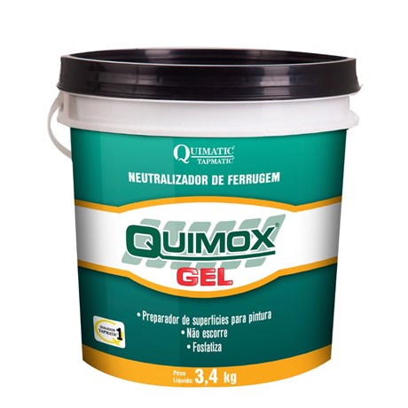 Removedor de Ferrugem Quimox Gel 3.4kg RB3 TAPMATIC