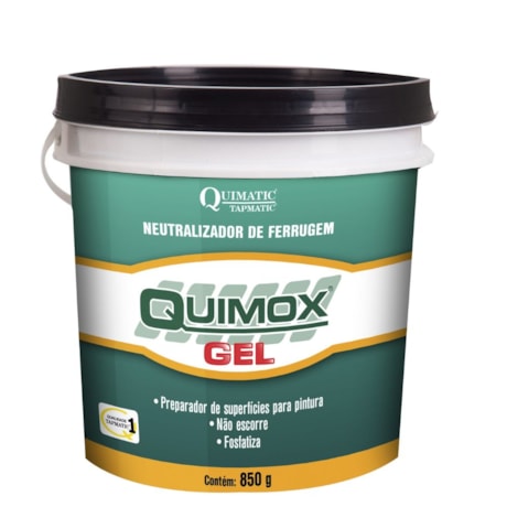 Removedor de Ferrugem Quimox Gel 850g RB2 TAPMATIC-86ecc9ee-1e3d-49d5-8e97-68638b069116