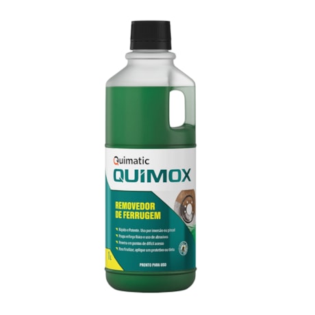 Removedor de Ferrugem Ultrarápido Quimox 1 Litro RA2 QUIMATIC-2ab13019-e61e-4729-ba12-f0117fa82c70