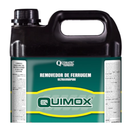 Removedor de Ferrugem Ultrarápido Quimox 5 Litros RA3 TAPMATIC