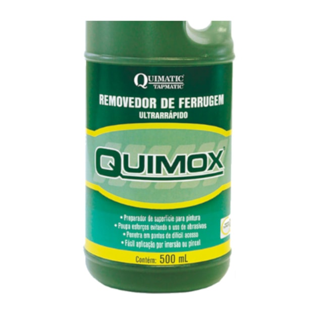 Removedor de Ferrugem Ultrarápido Quimox 500ml RA1 TAPMATIC
											-1defedbe-4fdf-47cd-bc6a-3a470f9f23d5