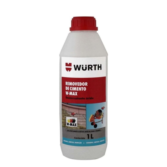 Removedor de Resíduos Cimento/Concreto 1 litro 893037901 WURTH-8e9b5732-df64-462f-a252-75c8c145e366