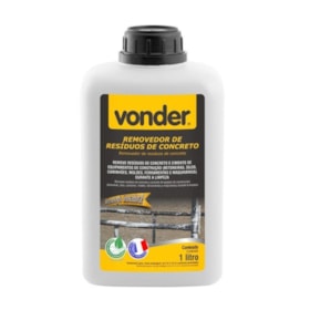 Removedor de Resíduos de Concreto Biodegradável 1 Litro 5180000100 VONDER