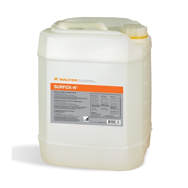 Removedor de Solda Eletrolito Mig/Tig 5 Litros SURFOX-T WALTER ABRASIVOS-a164fd80-b7ca-4de9-b87b-a88e33acd2b5