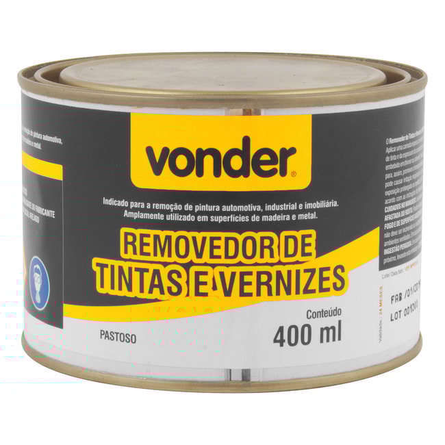 Removedor de Tintas e Vernizes 400ml 6299000360 VONDER-24841450-c8d9-40db-b79b-97a768f8b442